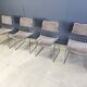 Set of 4 stacking dining chairs by Rudi Verelst for Novalux, 1970s