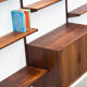 Feldballes Møbelfabrik rosewood wall unit by Kai Kristiansen