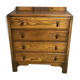 Commode anglaise Art déco en chêne