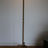 Brass floor lamp circa 1950