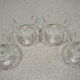 Lot of 4 art deco glasses cups