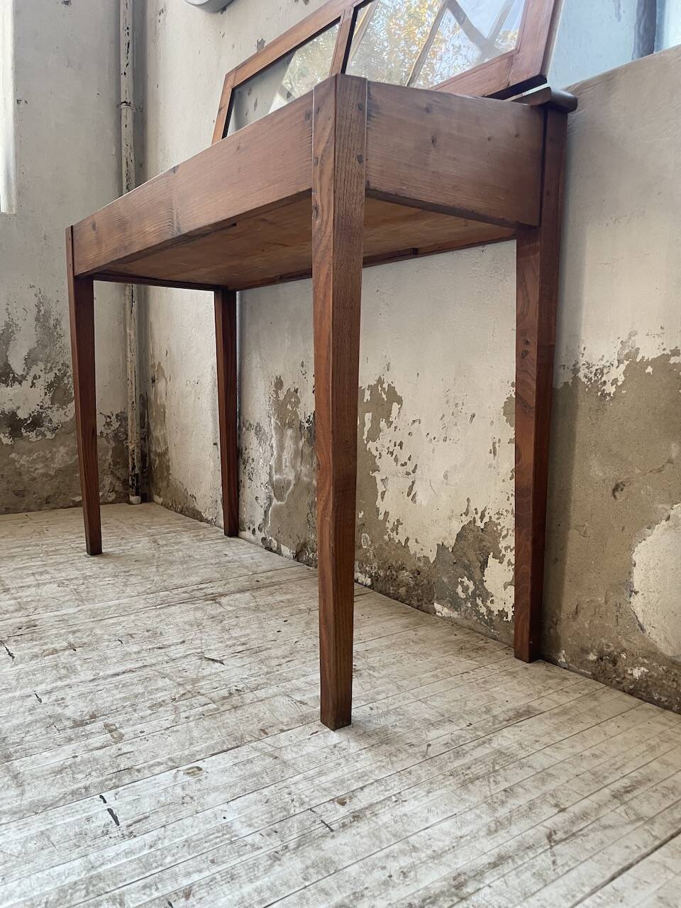 50s display cabinet side table