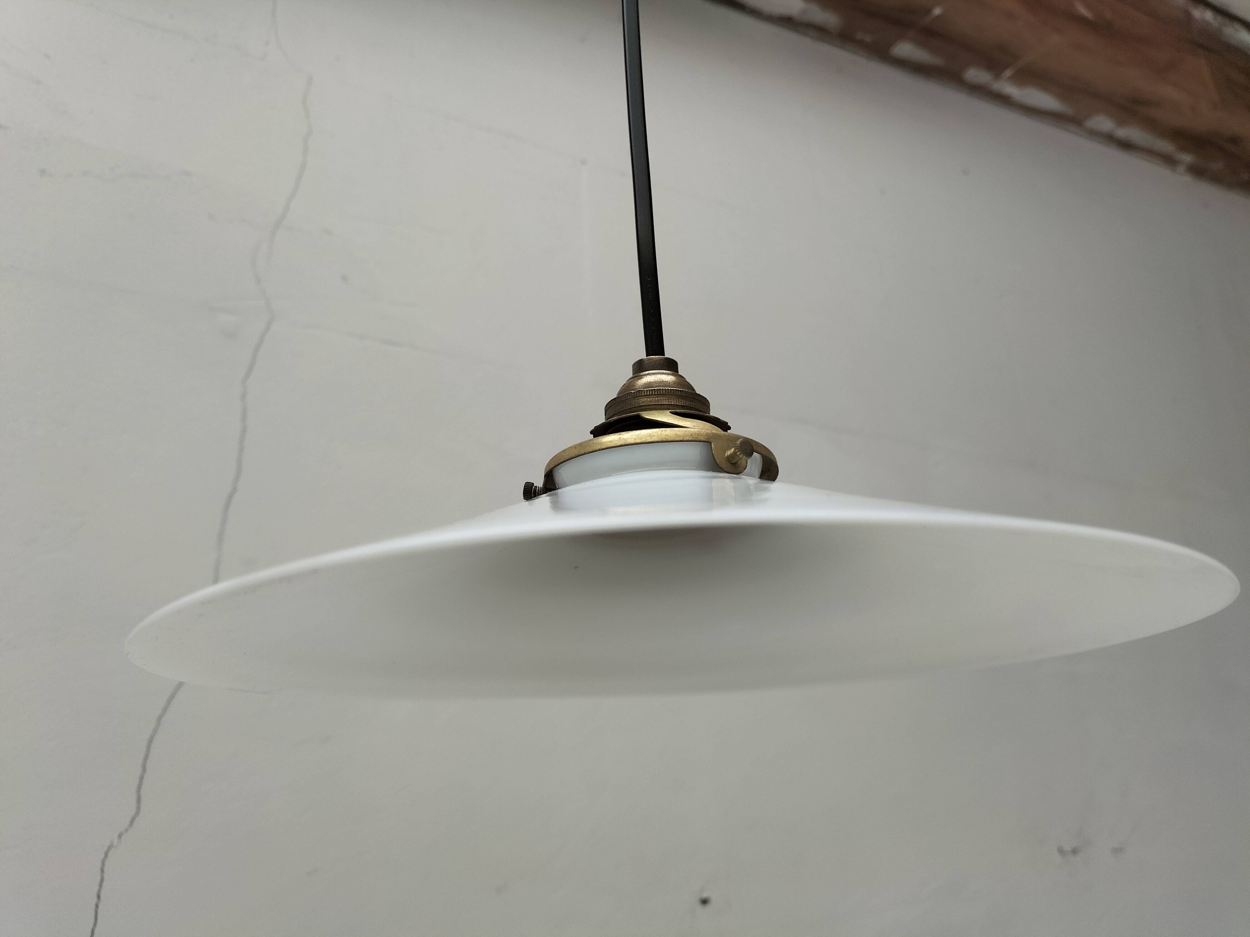 Opaline pendant light
