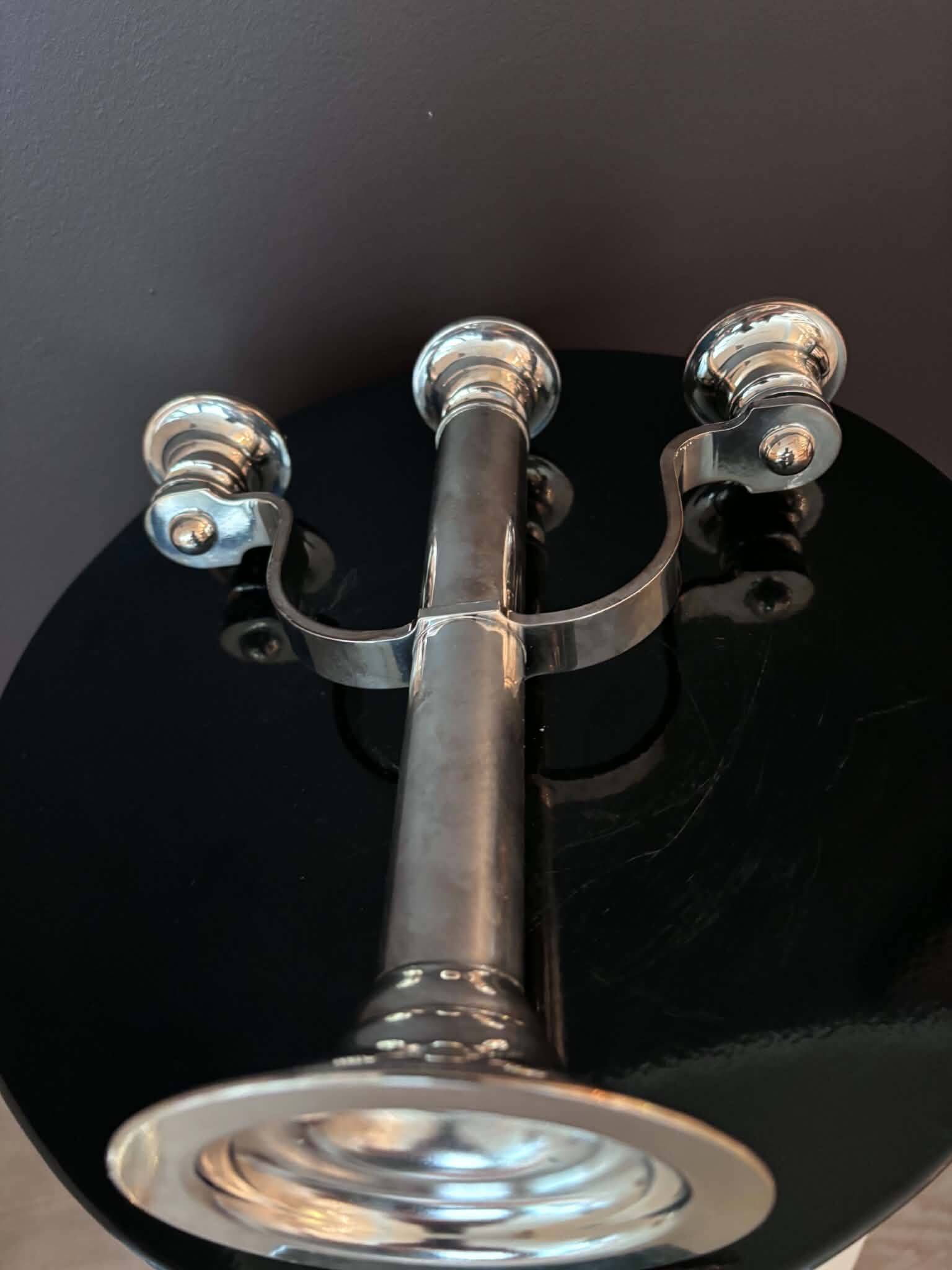Silver candlestick