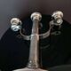 Silver candlestick