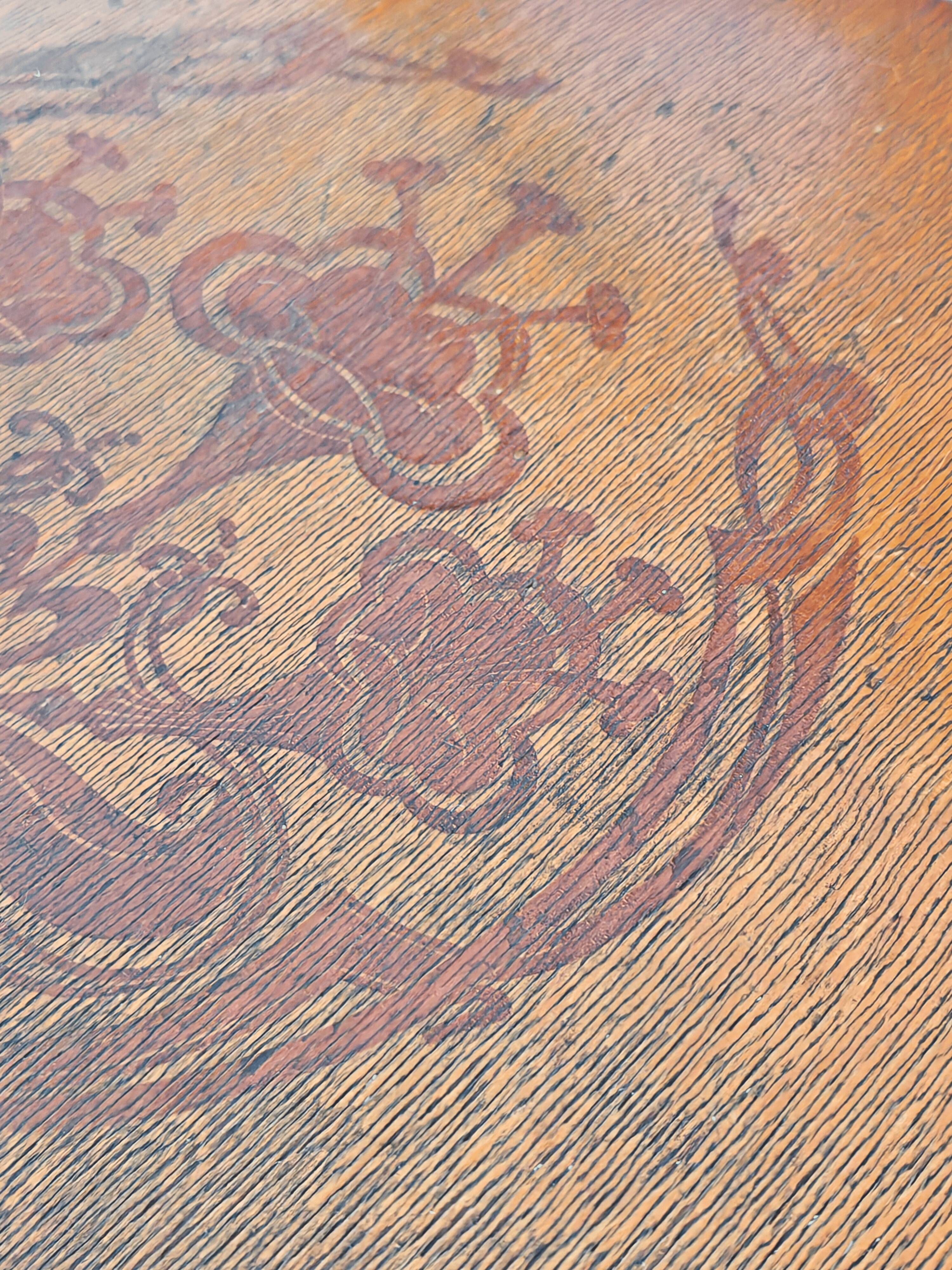 Art Nouveau office chair with curved wood attributed to J&J Kohn, 704 1/2 4V