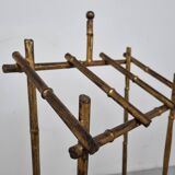 Porte-parapluie en faux bambou de style chinoiserie, années 1960