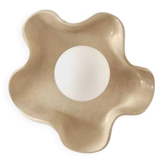 Jelly Ceramic Wall Light - Coconut Square - Sand