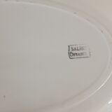 2 dishes and 1 plate iron earth Salins