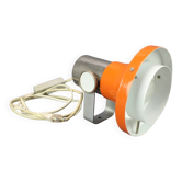 Lampe murale orange de Josef Hurka pour Napako, Tchécoslovaquie, années 1970