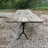 Table bois extérieur 270