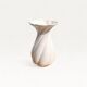Vintage cracked ceramic vase from the Charolles pottery.