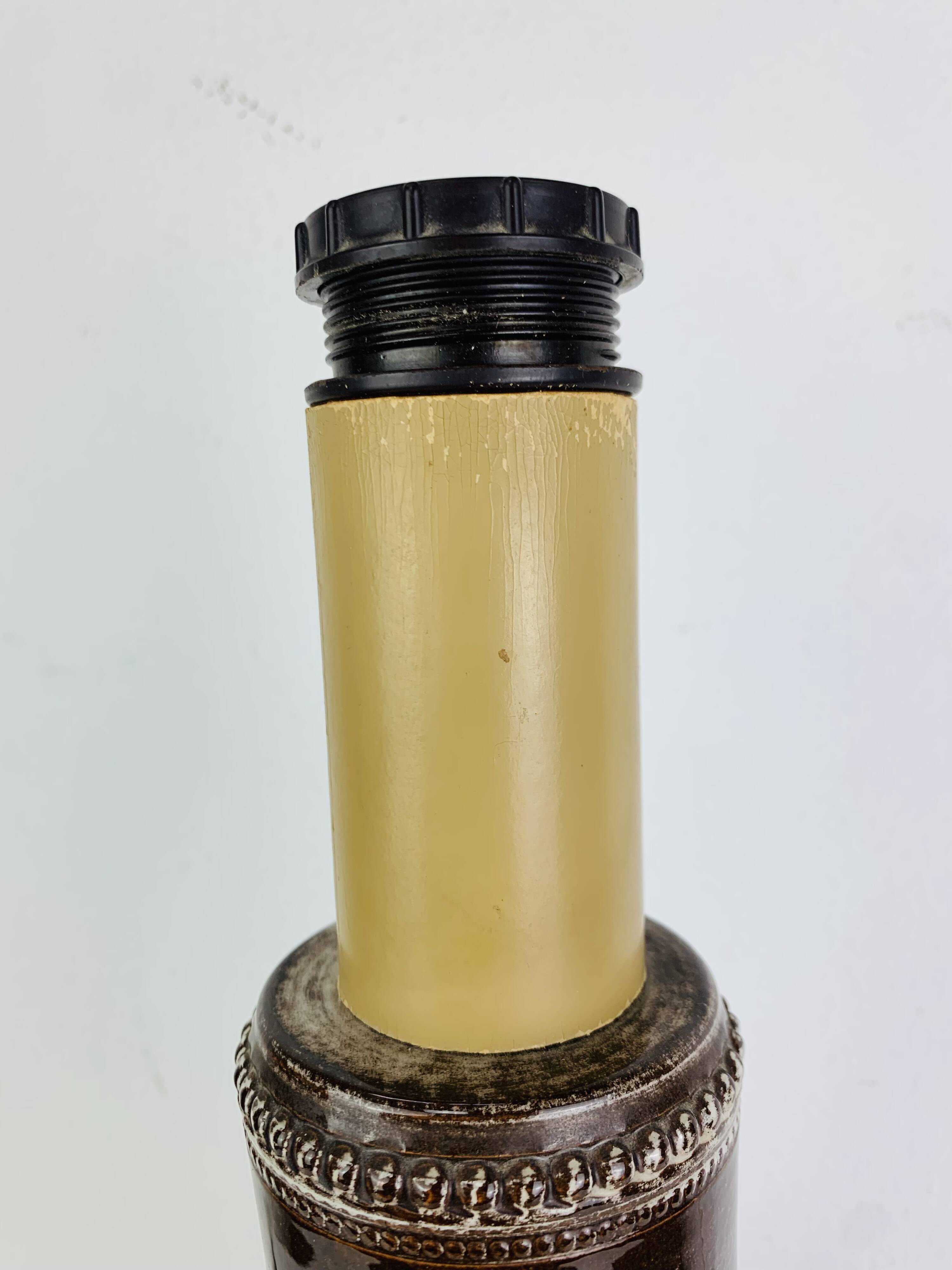 Lampe céramique Kohler Biel années 60, Suisse