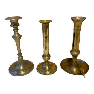 3 candlesticks (Lot n°2) Selency x Monoprix Croisé Laroche