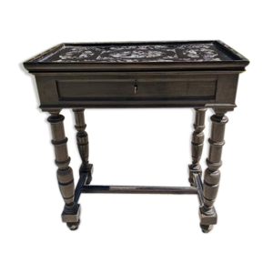table coffre fin 19e