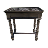 Table coffre fin 19e