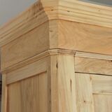 Walnut cabinet early XXth