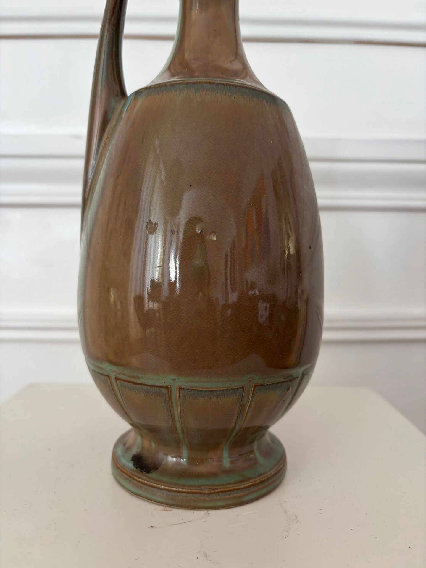 Ceramic jug Doulton Lambeth 1895