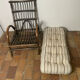 Fauteuil en rotin 1970