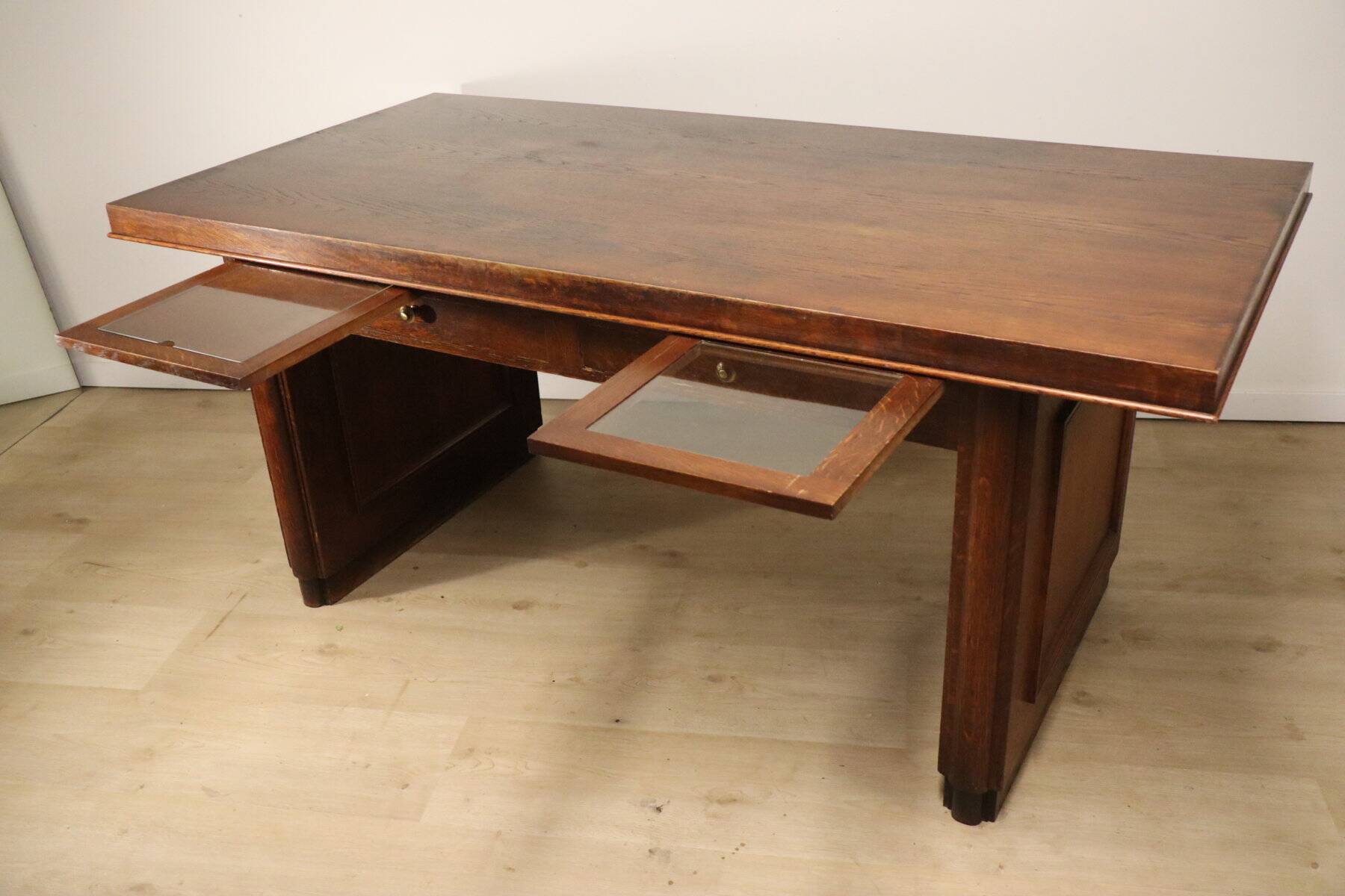 Bureau Moderniste en chêne époque Art Déco, 1940