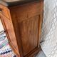 Vintage solid wood bedside table