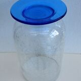 Bubbled glass vase transformable into a photophore