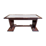 Bench in canework art deco period