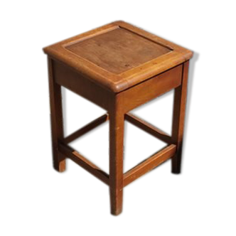 Tabouret de cireur, tabouret coffre