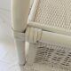Meuble en rotin blanc