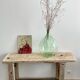 Old wooden workbench