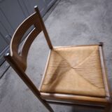 Set of 4 Dal Vera design chairs, Italy, 60s, 70s