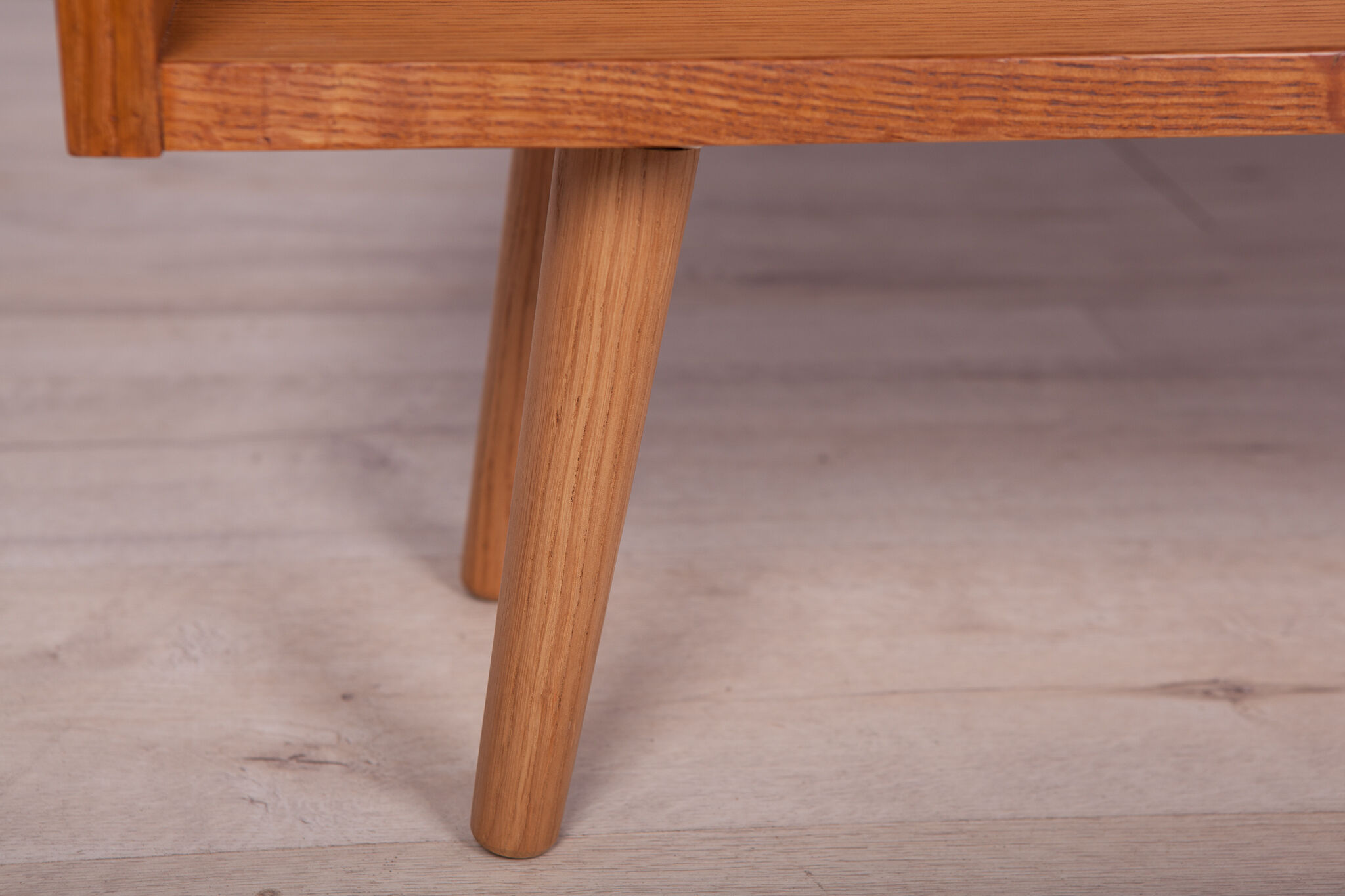 Mid-Century Danish Oak Shelf, 1970s