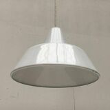 Danish enamel pendant lamp from the mid-century by Louis Poulsen, 1960s.