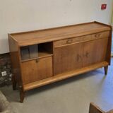 1950s sideboard with display case