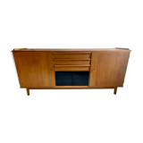 Enfilade 1960s en bois clair