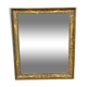 Miroir époque empire en bois doré 70x85cm