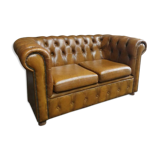 Old Chesterfield sofa 2 seater 140 cm