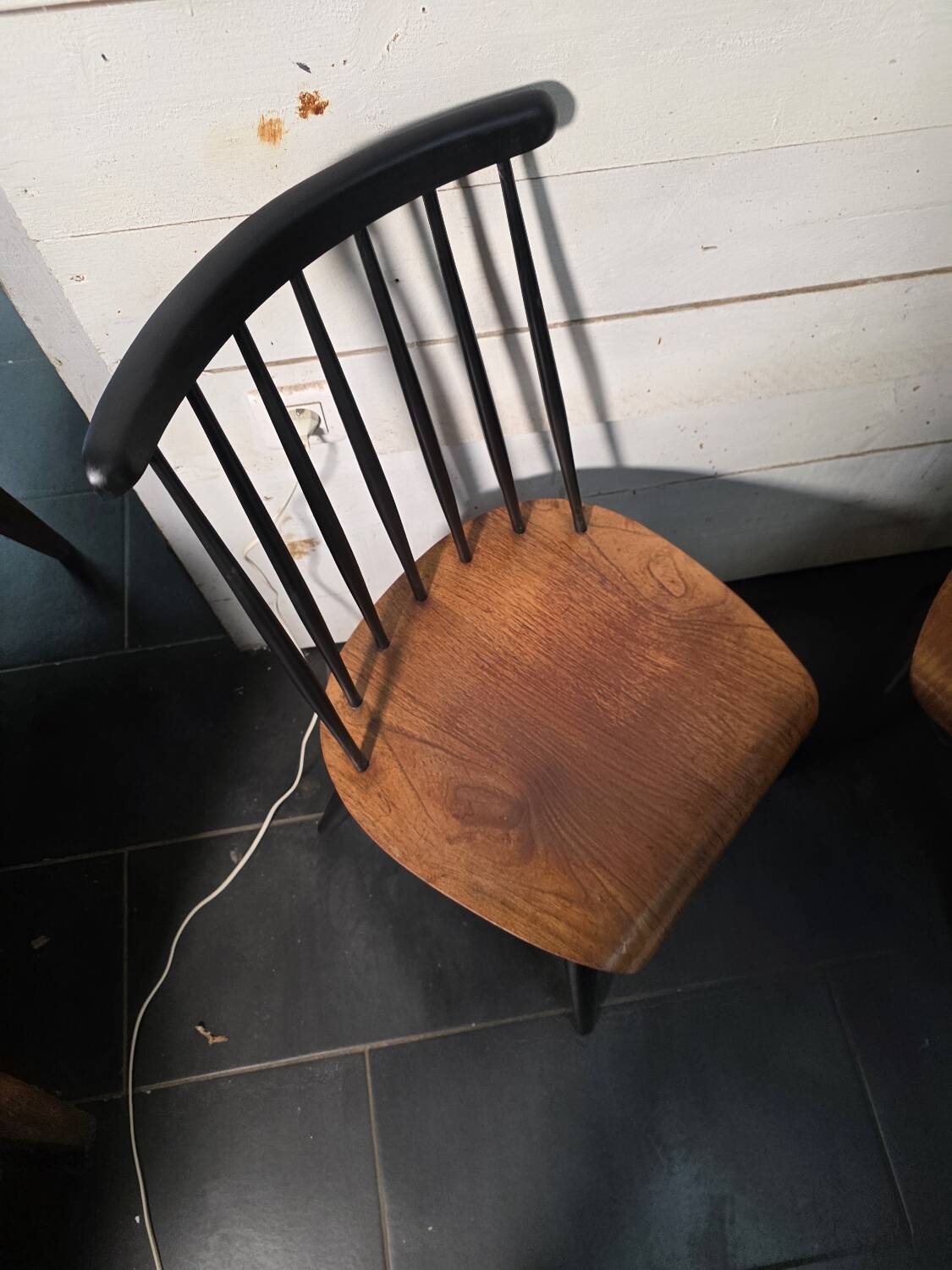 Pair of Scandinavian chairs Fanett by Ilmari Tapiovaara, 1960s