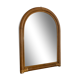 Vintage bamboo arched mirror 33x45cm