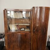 Art Deco silver display cabinet