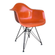 Fauteuil Eames DAR fibre de verre base Eiffel originale, Herman Miller 1963