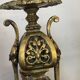 19th century gilded bronze candlestick