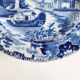 Calais earthenware 4 pagoda plates