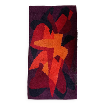 1970s Scandinavian Pop Art Rug