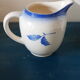 Flower decorated earthenware coffee service