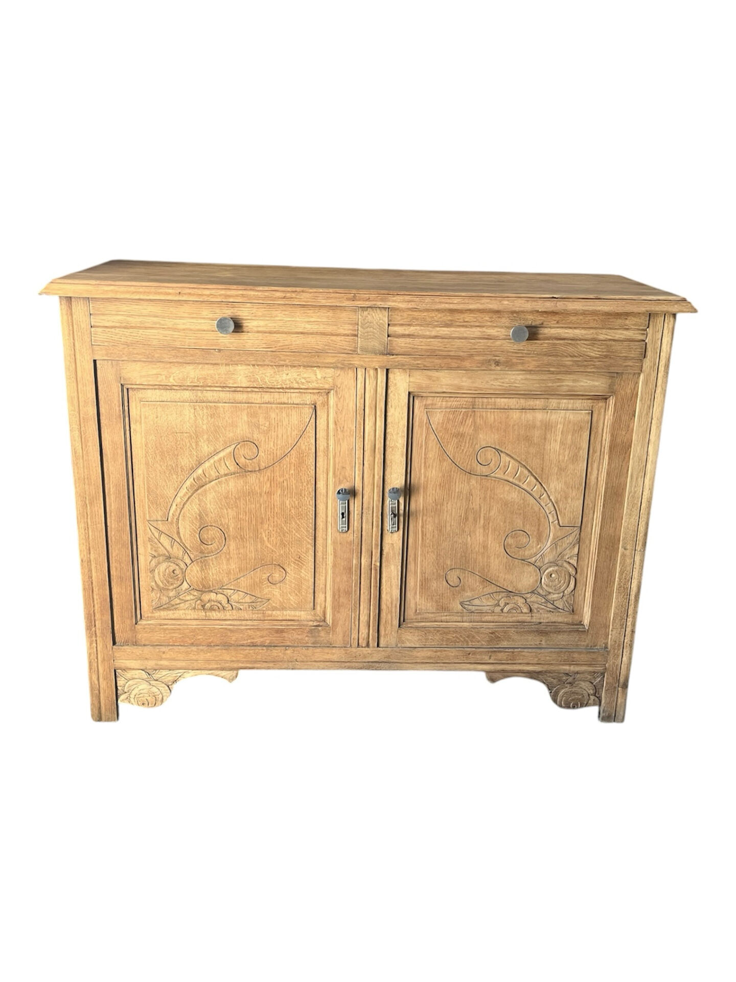 Art Deco oak Parisian sideboard