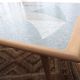 Rare Swiss coffee table in ceramic and beech from the 50s, vintage