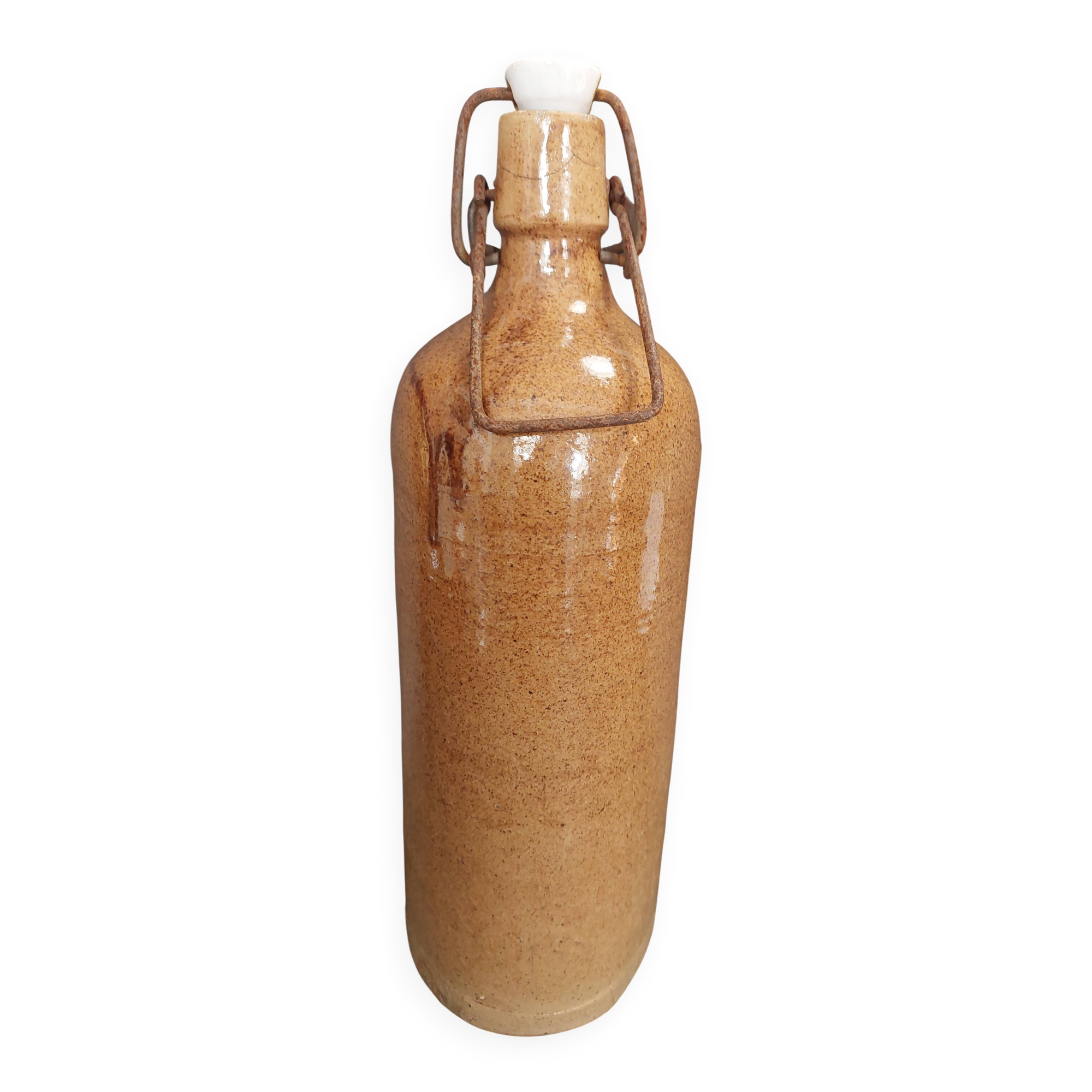 Old stoneware bottle