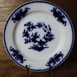 Large Bouquet Plate BOCH Brothers KERAMIS CLASS 1855