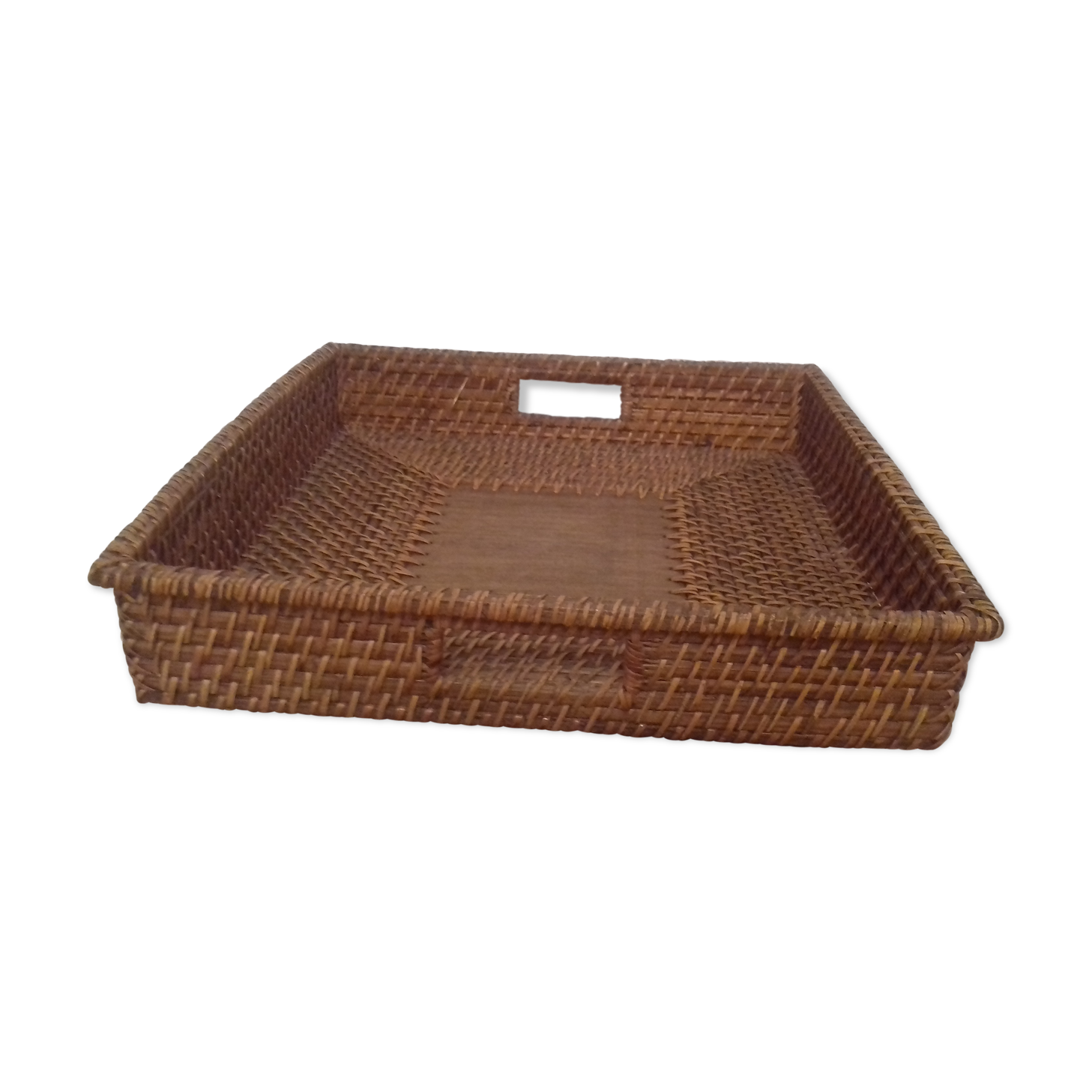 Square Wicker tray